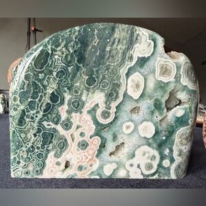 Rare Ocean Jasper From Madagascar 1.765 Pound. Gorgeous Piece! Guarantee